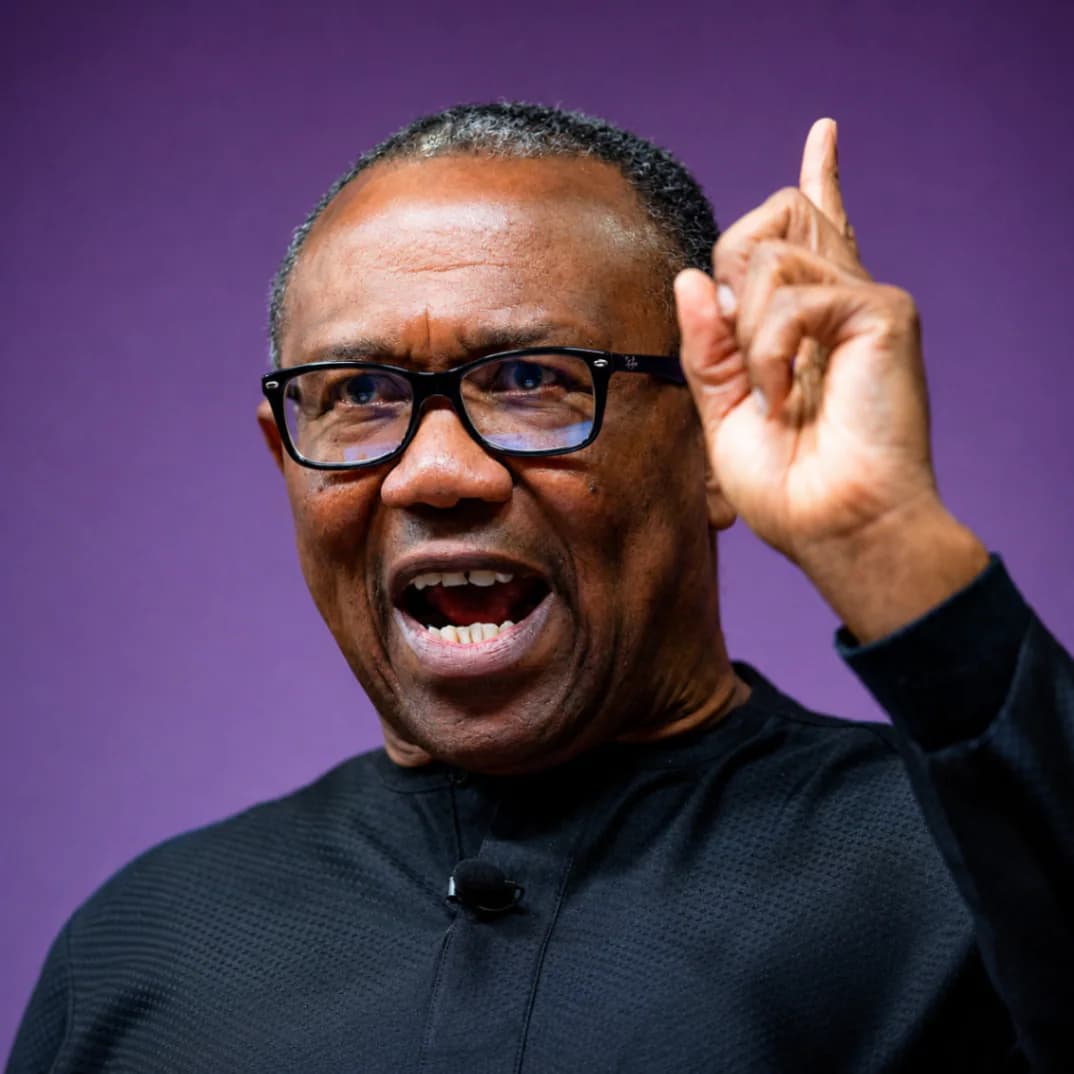 Peter Obi speaking about Nigeria's insecurity and rising kidnappings