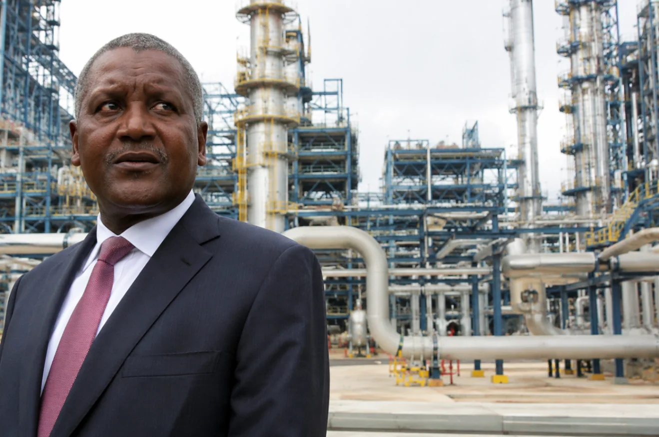 Dangote Refinery in Lagos driving Nigeria's rising fuel exports to Europe