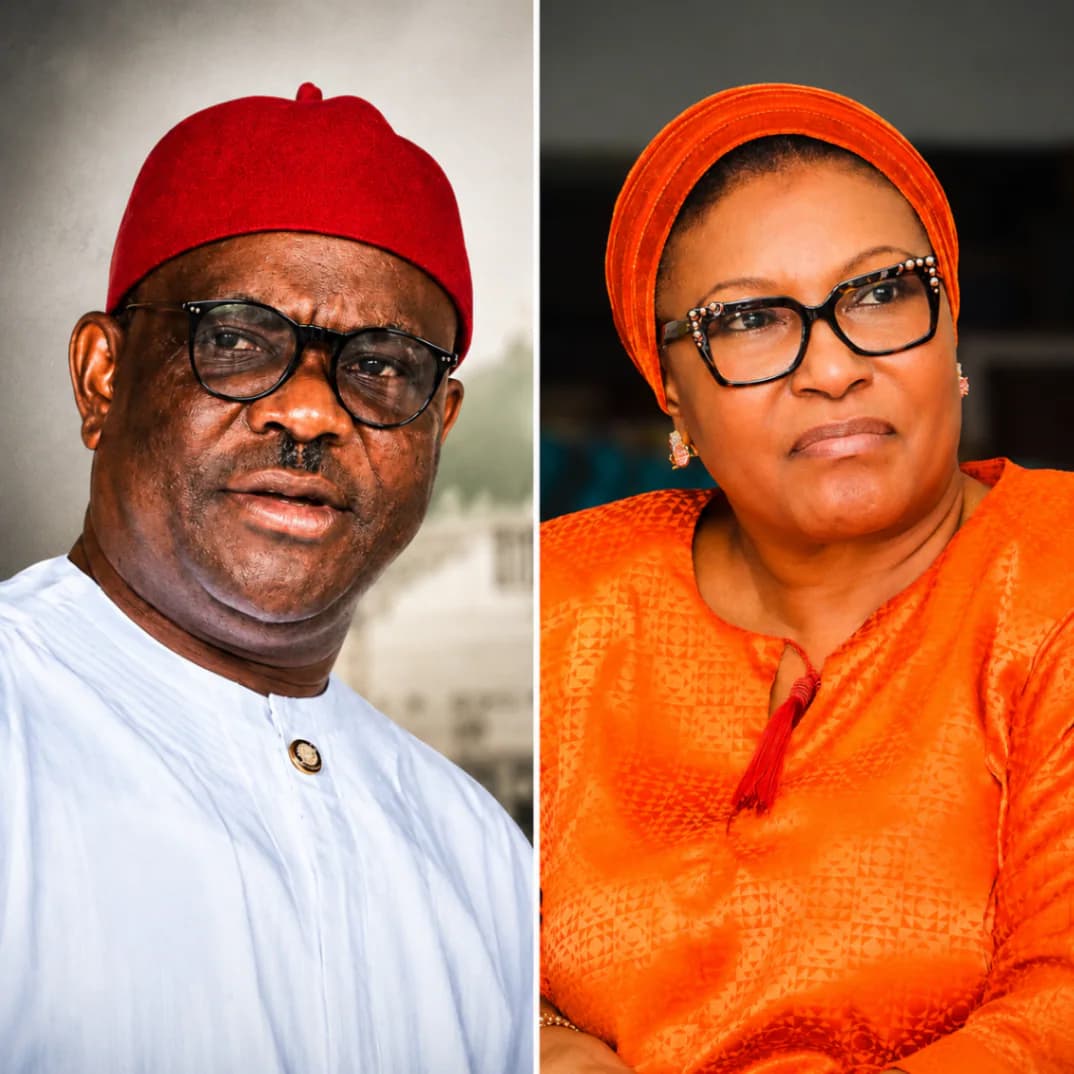 Flooded road in Abuja after heavy rainfall as Ireti Kingibe criticises FCT flood management