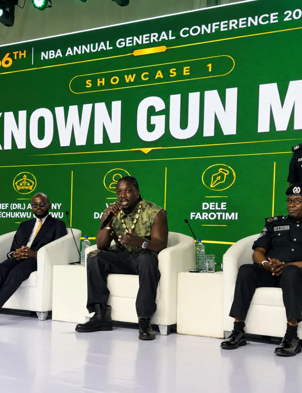 VeryDarkMan speaking during the Nigerian Bar Association 2026 Annual General Conference in Port Harcourt