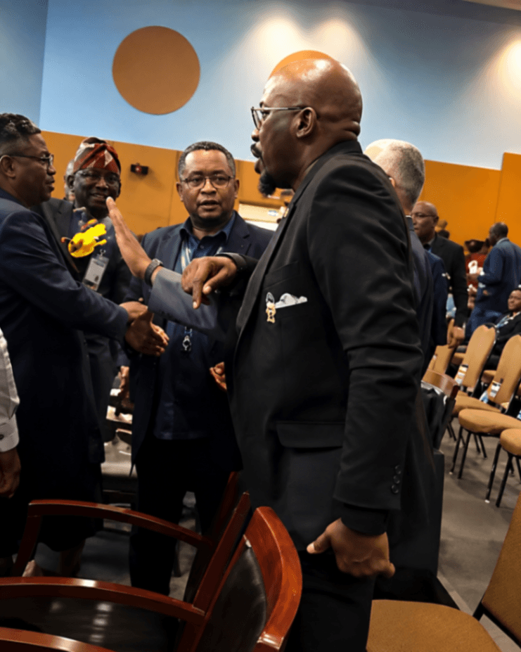 Nigerian and South African lawmakers during a parliamentary conference in Malawi