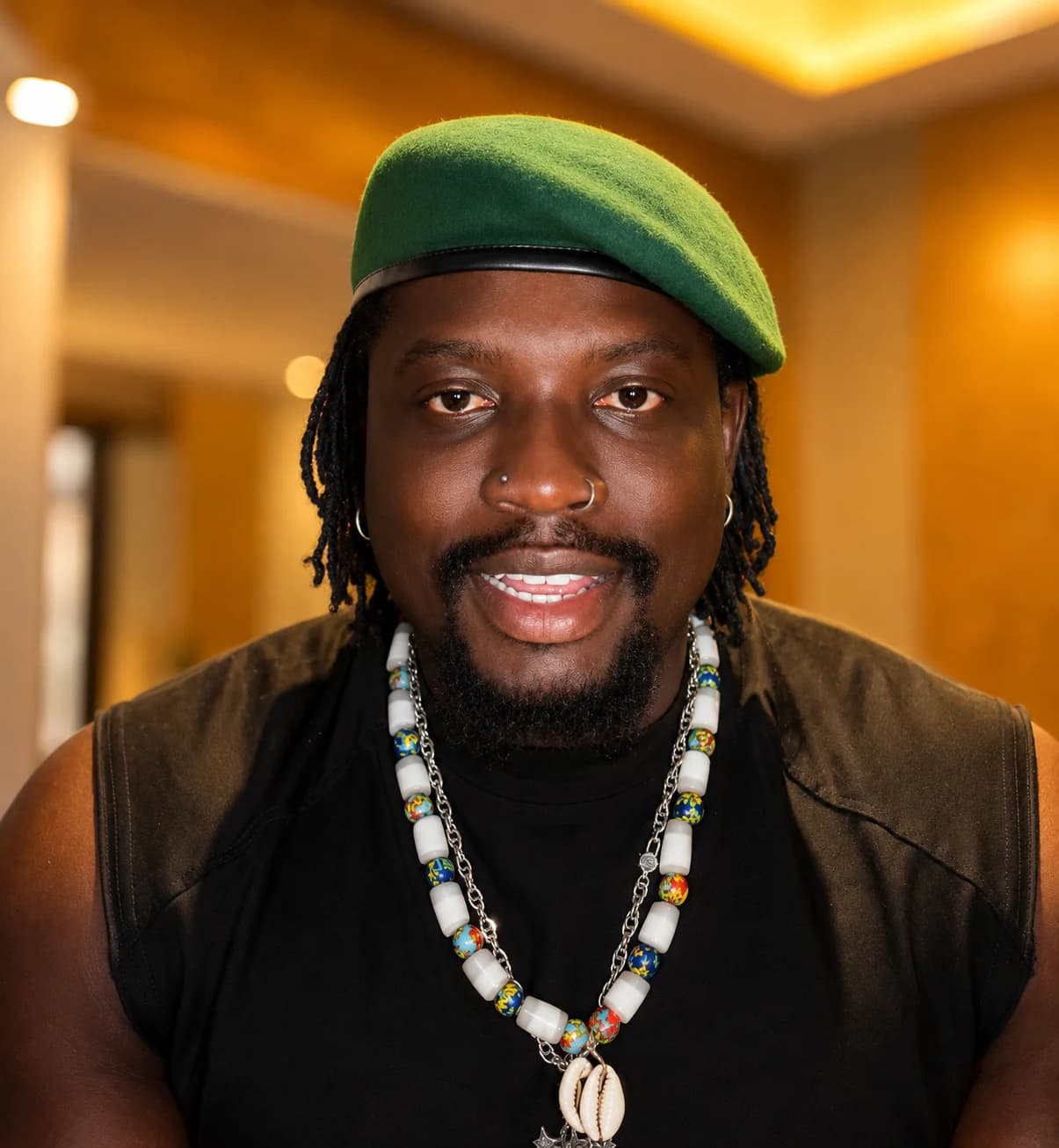 VeryDarkMan during his first television interview on Arise TV.